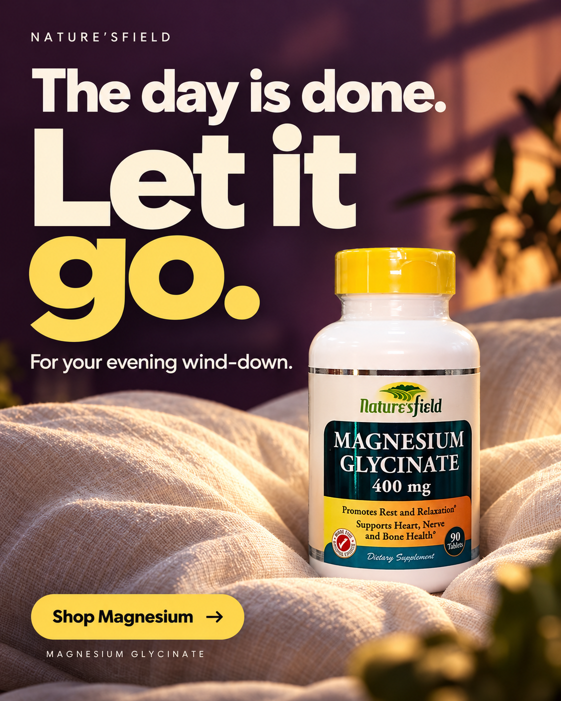 Sleep ad, redesigned